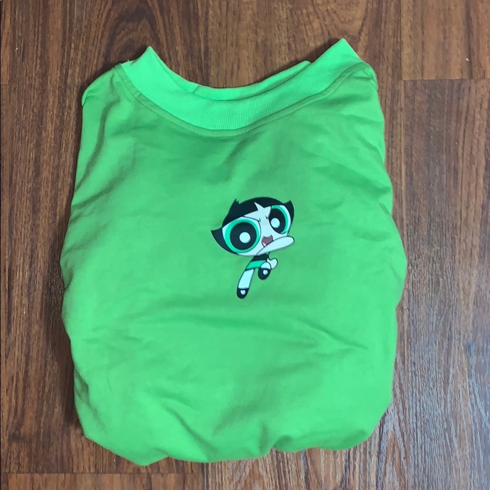 Buttercup(Powerpuff girls) sweat shirt